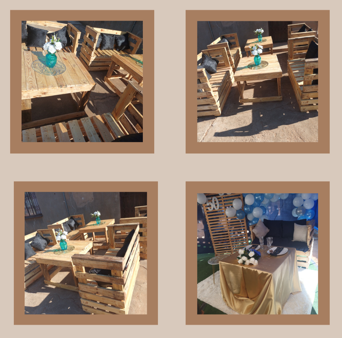 Pallets Chillas/VIP_Lounge Set-up